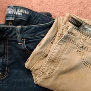 Lot of 2 pair jeggings.